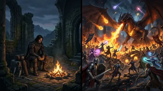 MMORPG vs RPG: quali sono le differenze? Copertina